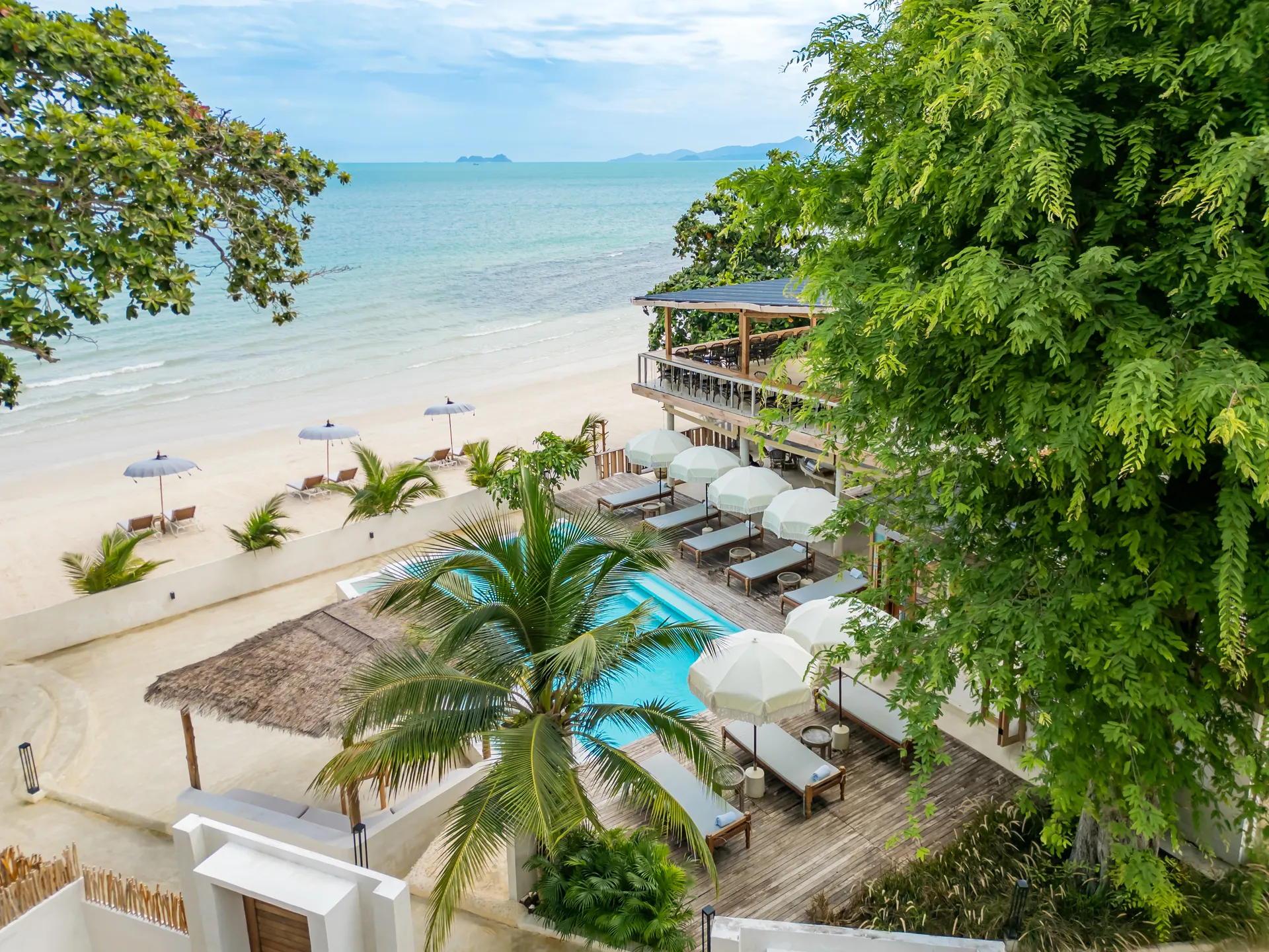 Bantai Beach and the calm north coast of Koh Samui at Cape Beach Villa — photo 3