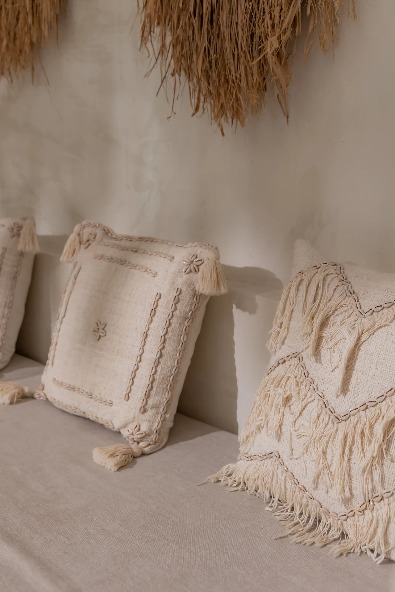 Comfort Villa — boho living room with rattan seating (Villa Ginger) — photo 28